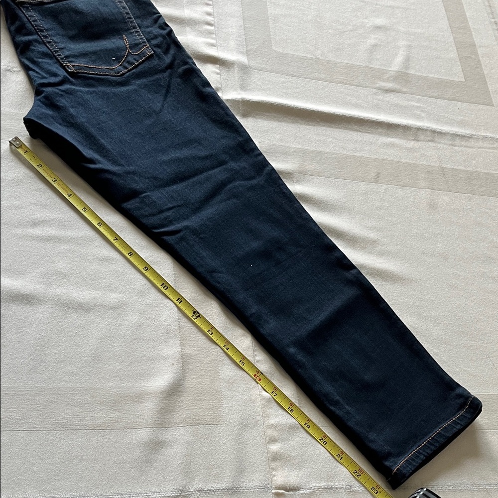INC Denim Dark Blue Women's Capris Pants Jeans Skinny Leg Size 6 - Picture 8 of 12